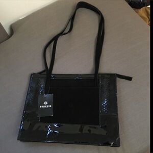 Berenik Big Purse Black NWT